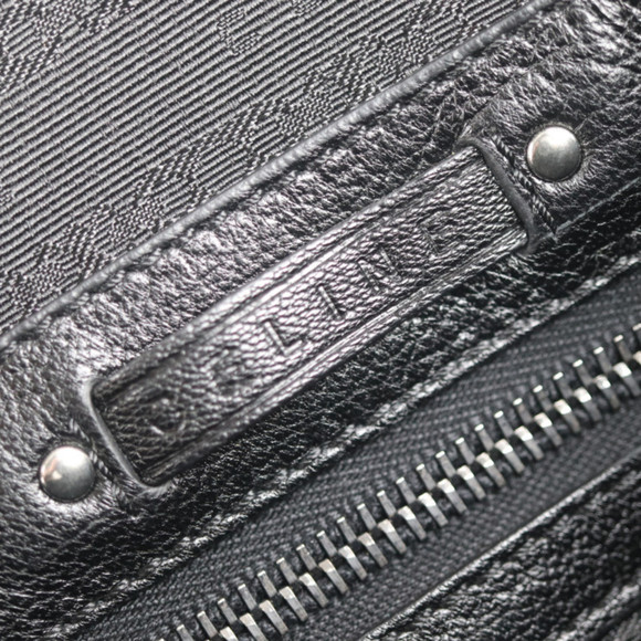 CELINE Celine handbag leather black 2way shoulder bag - Picture 9 of 9